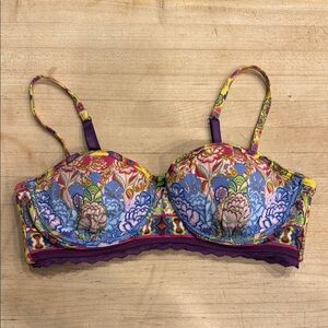 Pinkerton Floral Bra 36C
